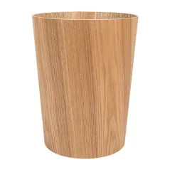 CORBEILLE CHAMBRES   Ø23,5x30 CM NATUREL BOIS (1 UNITÉ)