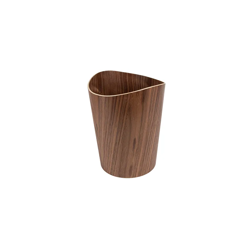 CORBEILLE CHAMBRES   23,5x19x30 CM MARRON ROUGEATRE BOIS (1 UNITÉ)