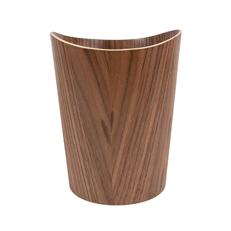 CORBEILLE CHAMBRES   23,5x19x30 CM MARRON ROUGEATRE BOIS (1 UNITÉ)