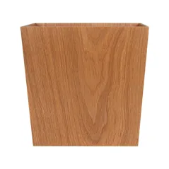 CORBEILLE CHAMBRES   29,5x15x30 CM NATUREL BOIS (1 UNITÉ)