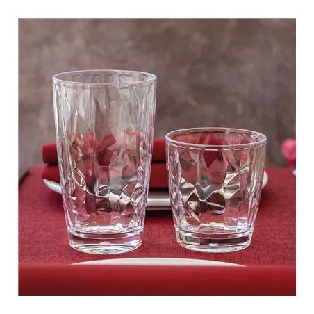 GOBELETS  480 ML Ø 8,5/6,1x14,3 CM TRANSPARENT POLYCARBONATE (6 UNITÉ)