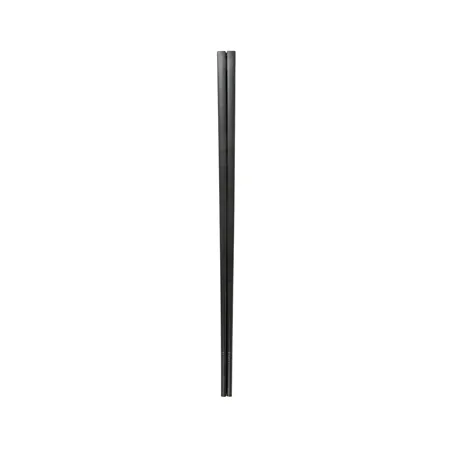 BAGUETTES CHINOISES ASAMI WARE  27 CM NOIR MÉLAMINE (20 UNITÉ)