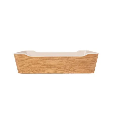 BENTO BOXES ASAMI WARE 3000 ML 29x24x6,7 CM COMPARAISON BOIS MÉLAMINE (6 UNITÉ)