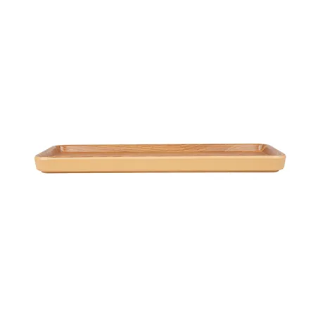 PLATEAUX RECTANGULAIRES ASAMI WARE  28,5x12x2 CM COMPARAISON BOIS MÉLAMINE (4 UNITÉ)