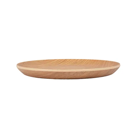ASSIETTES PLATES ASAMI WARE  Ø 15,3x1,5 CM COMPARAISON BOIS MÉLAMINE (12 UNITÉ)