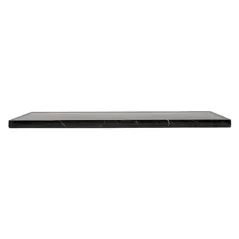 PLATEAU POUR BUFFET ASAMI WARE 53x16,2x1,7 CM IMITATION MARBRE NOIR MÉLAMINE (1 UNITÉ)
