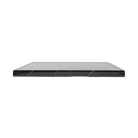 PLATEAU POUR BUFFET ASAMI WARE  32,5x26,5x1,7 CM IMITATION MARBRE NOIR MÉLAMINE (1 UNITÉ)