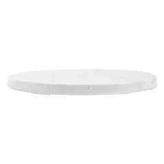 PLATEAU POUR BUFFET ASAMI WARE Ø 32x1,7 CM IMITATION MARBRE BLANC MÉLAMINE (1 UNITÉ)