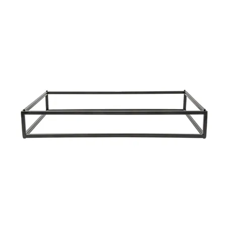 SUPPORT PLATEAUX BUFFET C. 263.53/263.57 ASAMI WARE  53x32,5x8 NOIR METAL (1 UNITÉ)