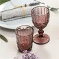 VERRES À PIED À VIN VINTAGE