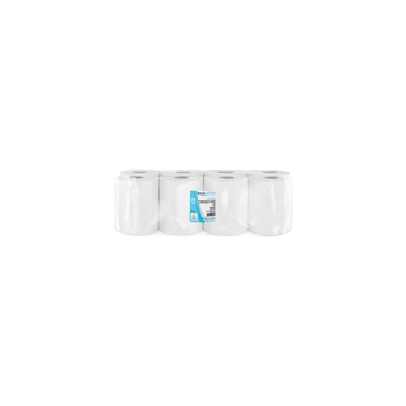 ESSUIE-MAINS AUTOCUT ECOLABEL 2 PLIS  21 G/M2 150 M Ø19,5x20 CM BLANC OUATE (8 UNITÉ)