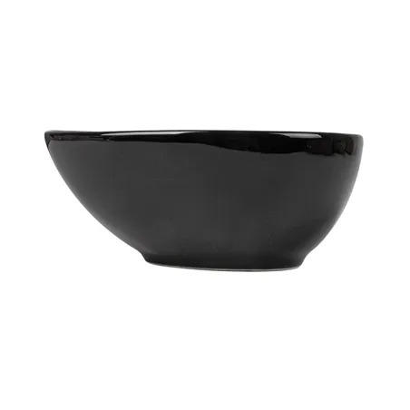 MINI RÉCIPIENTS "LARME" AKALA  Ø 10x7,2x4,1 CM NOIR PORCELAINE (12 UNITÉ)