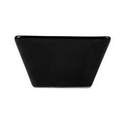 RAMEQUINS AKALA 60 ML 6,4x6,4x3,5 CM NOIR PORCELAINE (12 UNITÉ)