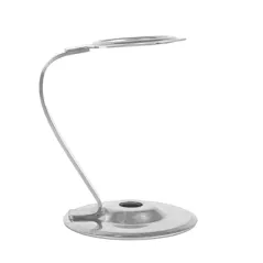 SUPPORT POUR 1 CORNET À GLACE 10,4x7,5 CM ARGENTE INOX (1 UNITÉ)