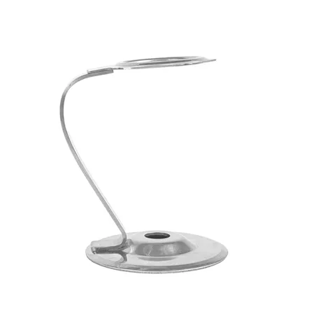SUPPORT POUR 1 CORNET À GLACE   10,4x7,5 CM ARGENTE INOX (1 UNITÉ)