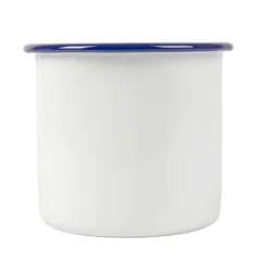 BOLS ENAMELWARE 700 ML Ø 10x10 CM BLANC FER ÉMAILLÉ (6 UNITÉ)