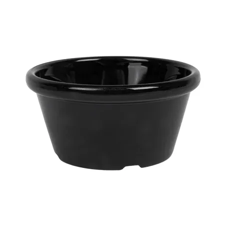 12 RAMEQUINS  60 ML Ø 7x3,5 CM NOIR PET (1 UNITÉ)