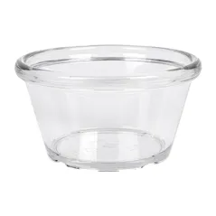 12 RAMEQUINS  90 ML Ø 7,5x4 CM TRANSPARENT PET (1 UNITÉ)