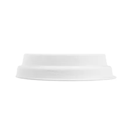 COUVERCLES POUR GOBELETS À CAFÉ 120 ML BIONIC  Ø 6,2 CM BLANC BAGASSE (2000 UNITÉ)