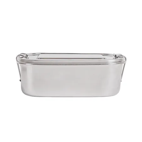 RÉCIPIENT AVEC COUVERCLE ARTINOX 750 ML 16x10,5x5 CM ARGENTE INOX (12 UNITÉ)