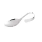 CUILLÈRES RECOURBÉES 12 CM ARGENTE INOX (10 UNITÉ) CUILLÈRES RECOURBÉES