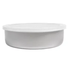 BOL AVEC COUVERCLE ARTINOX 1080 ML Ø18x5,5 CM ARGENTE INOX (24 UNITÉ)