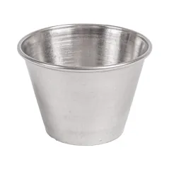RAMEQUINS AVEC COUVERCLE ARTINOX 75 ML Ø 6x4,5 CM ARGENTE INOX (72 UNITÉ)