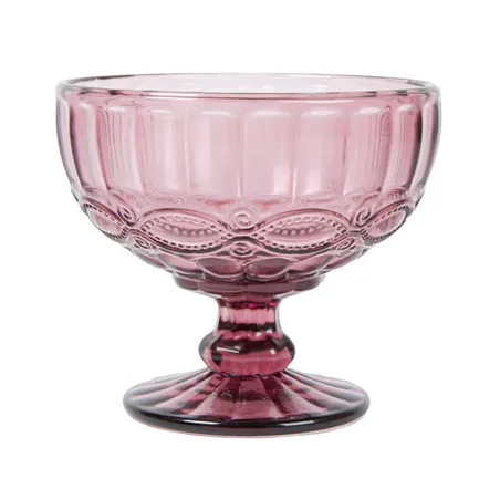 COUPES À DESSERTS VINTAGE WAKI GLASS 'VINTAGE' 380 ML Ø12x10.5 CM LAVANDE VERRE (6 UNITÉ)