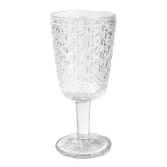 VERRES À PIED À VIN WAKI GLASS 'VINTAGE' 280 ML Ø8x17,3 CM TRANSPARENT VERRE (6 UNITÉ)