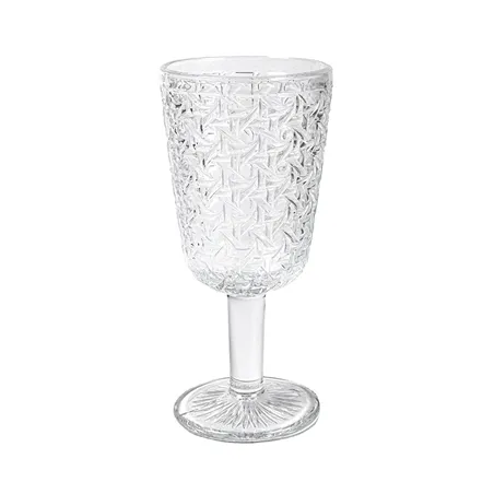 VERRES À PIED À VIN WAKI GLASS 'VINTAGE' 280 ML Ø8x17,3 CM TRANSPARENT VERRE (6 UNITÉ)