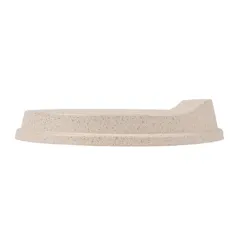 COUVERCLES POUR GOBELETS 267.73   Ø9CM NATUREL RICE HUSK BIOCOMPOSITE (650 UNITÉ)