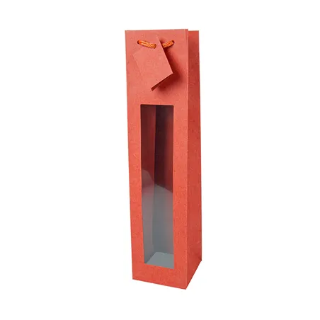 10 U. SACS PORTE-BOUTEILLES AVEC FENÊTRE