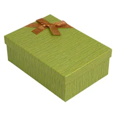 3 U BOÎTES PRÉSENTATION   VERT CARTON (1 UNITÉ)