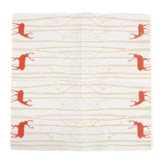 SERVIETTES "DOUBLE POINT"  18 G/M2 40x40 CM BLANC OUATE (1200 UNITÉ)