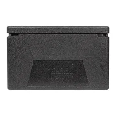 27L BOÎTE ISOTHERME GN 2/3  27 L 41,5x40x26,5 CM NOIR EPP (1 UNITÉ)
