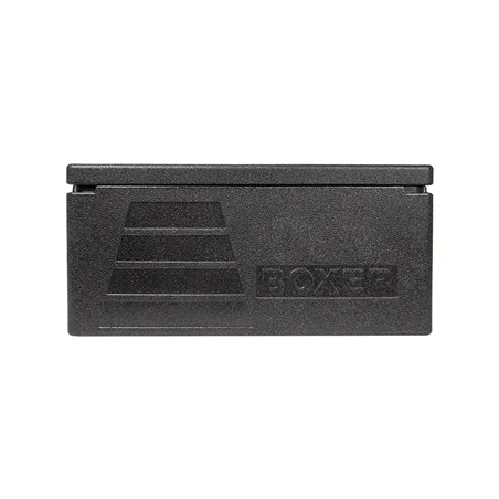 42L BOÎTE ISOTHERME GN 2/3  42 L 59,5x39,5x29 CM NOIR EPP (1 UNITÉ)