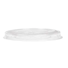 COUVERCLES PLATS À CROIX POUR 223.99   Ø 7,8x0,8 CM TRANSPARENT PLA (1250 UNITÉ)