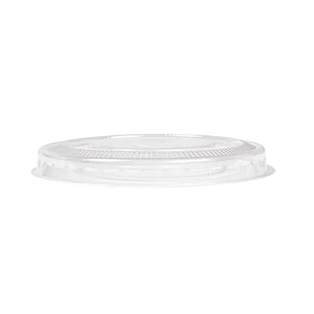 COUVERCLES PLATS À CROIX POUR 223.99   Ø 7,8x0,8 CM TRANSPARENT PLA (1250 UNITÉ)