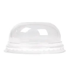 COUVERCLES COUPOLE SANS ORIFICE R.223.99   Ø 7,8x3,9 CM TRANSPARENT PLA (1250 UNITÉ)