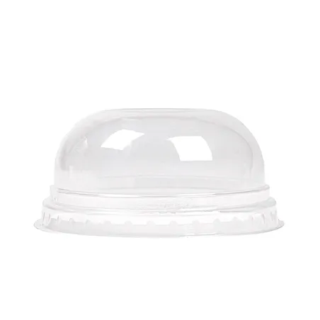 COUVERCLES COUPOLE SANS ORIFICE R.223.99   Ø 7,8x3,9 CM TRANSPARENT PLA (1250 UNITÉ)