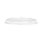 COUVERCLES PLATS À CROIX POUR 224.01 Ø 8,5x0,8 CM TRANSPARENT PLA (800 UNITÉ) COUVERCLES PLATS À CROIX POUR 224.01
