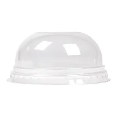 COUVERCLES COUPOLE SANS ORIFICE R.224.01   Ø 8,5x4,2 CM TRANSPARENT PLA (800 UNITÉ)