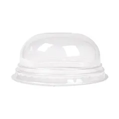 COUVERCLES COUPOLE ORIFICE POUR 224.02   Ø 9,5x4,4 CM TRANSPARENT PLA (800 UNITÉ)