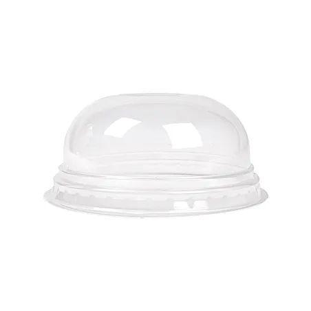 COUVERCLES COUPOLE ORIFICE POUR 224.02   Ø 9,5x4,4 CM TRANSPARENT PLA (800 UNITÉ)