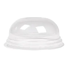 COUVERCLES COUPOLE SANS ORIFICE R.224.02   Ø 9,5x4,4 CM TRANSPARENT PLA (800 UNITÉ)