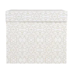 BOÎTES PATISSERIES HAUTES SANS FENÊTRE THEPACK 'DECO'  35,6x35,6x30,5 CM BLANC CARTON MICROCANAL (30 UNITÉ)