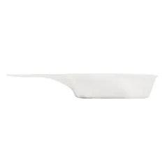 RÉCIPIENTS HEXAGONALES BIONIC  5,5x1,5 CM BLANC BAGASSE (1000 UNITÉ)