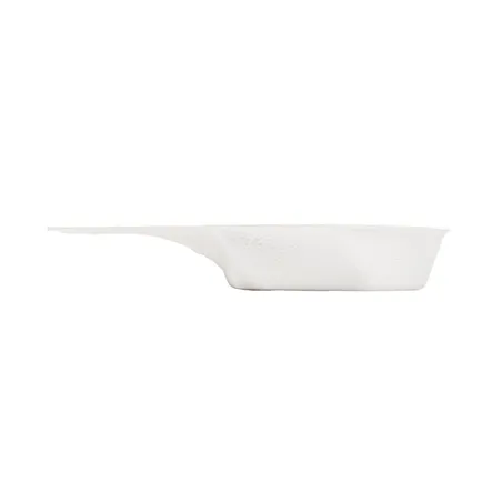 RÉCIPIENTS HEXAGONALES BIONIC  5,5x1,5 CM BLANC BAGASSE (1000 UNITÉ)