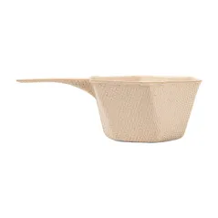 RÉCIPIENTS HEXAGONALES BIONIC  5,5x3 CM NATUREL BAGASSE (1000 UNITÉ)