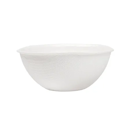 RÉCIPIENTS RONDS BIONIC  Ø 7,5x3 CM BLANC BAGASSE (1000 UNITÉ)